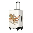 thumbnail image 3 of Luggage Cover Anti Scratch, Vintage Wild West Cowboy Elastic Suitcase Protector Suitcase Covers for Luggage Fits 18-32 Inch Luggage, 3 of 6