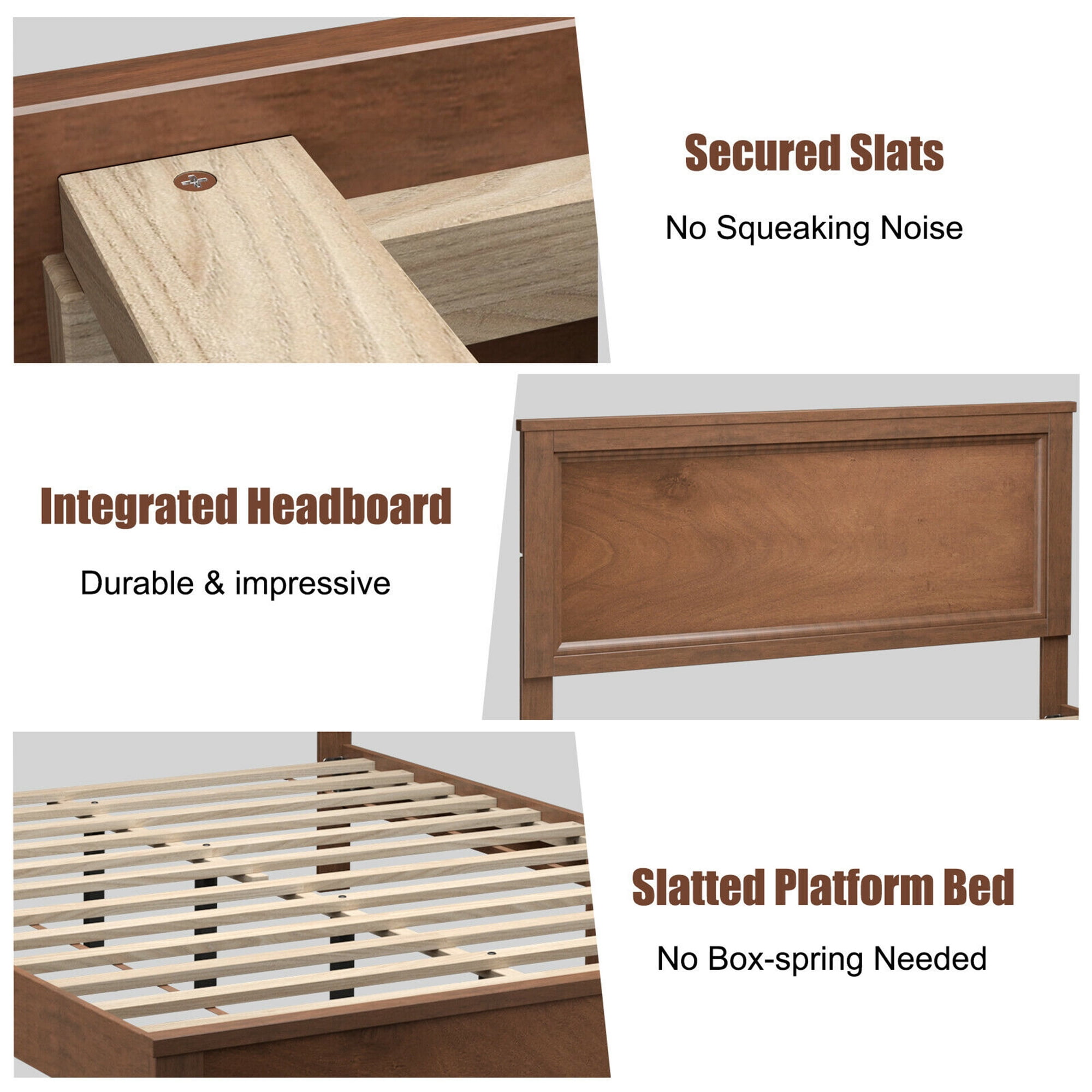 Slatted platform deals