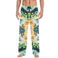 thumbnail image 7 of FORMRS Mens Pajama Pants with Pockets Sleepwear Lounge Bottoms Sizes S-2XL, Art Field, 7 of 7