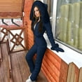 thumbnail image 3 of Winter Ski Suits For Women Plus Size One Pieces Jumpsuits Hooded Coveralls High Sports Waterproof Snowboard Snowsuits, 3 of 4