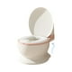 thumbnail image 3 of Orinal para bebé, inodoro realista, incluye cepillo de limpieza, inodoro antideslizante para niños. rosa, 3 of 9