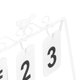 thumbnail image 4 of Calendario con tapa de metal, calendario de escritorio de pie de hierro forjado, calendario de escritorio construido para profesionales, 4 of 8