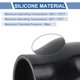 thumbnail image 5 of Tubería de silicona automotriz Unique Bargains 3.15 ″ a 2.48 ″ (80 mm - 63 mm) ID 3 capas de tela intercambiador de calor tubo de entrada de aire de turbocompresor 3″ longitud de pierna negra, 5 of 7