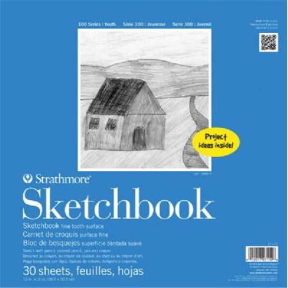 Strathmore ST27-110-1 12 in. x 12 in. Wire Bound Sketchbook