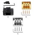 thumbnail image 4 of Advancent Sistema de puente de guitarra eléctrica desmontable accesorio de instrumento de cuerda de 3 cuerdas jugador profesional músico principiante Accesorios para instrumentos musicales Negro Advancent OD026075-01, 4 of 6