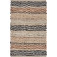 thumbnail image 1 of LR Resources NATUR03374BRW2030 Tapis Naturel Ton sur Ton, Multi Brun, 1 of 1