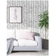 thumbnail image 3 of 96020-1 Papel pintado moderno a rayas Peel and Stick Herringbone Negro Blanco Vinilo Autoadhesivo Decorativo 17.7in x 9.8ft Xemadio CJWUS-4845, 3 of 6