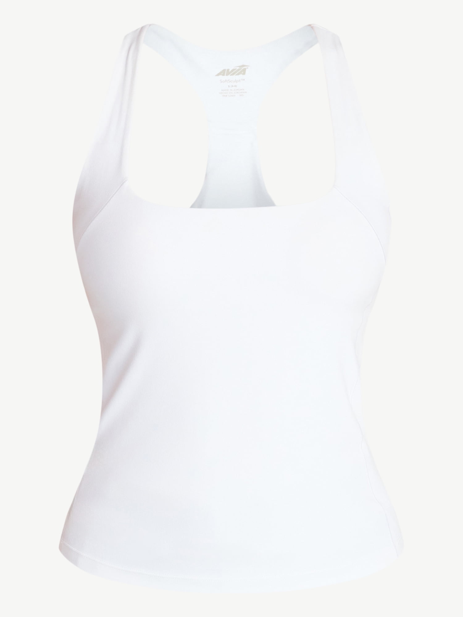 Avia Women's and Women's Plus SoftSculpt Tank Bra, Sizes XS-4X