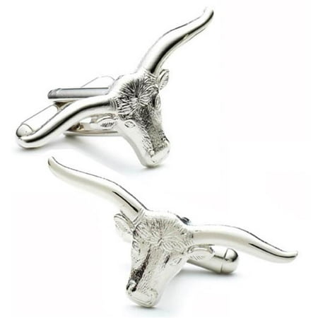 Cufflinks PD-STEER-SL Longhorn Steer Cufflinks
