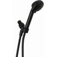 thumbnail image 2 of Delta Faucet 75413DBL 4-Setting Handheld Shower Head Hand Shower 2.5 GPM w/ Metal Hose (Matte Black), 2 of 8