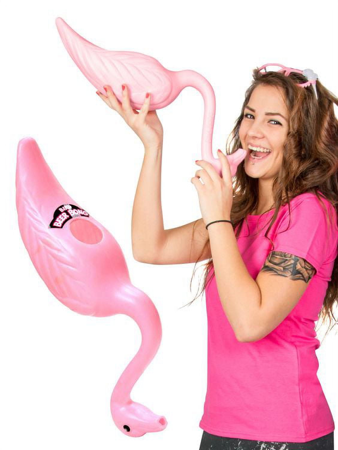 Bird Beer Bong Plastic Lightweight Beverage Dispenser