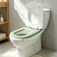 thumbnail image 4 of 2 Pcs Waterproof Toilet Seat Cushion, Toilet Seat Cover Pad, Reusable Waterproof EVA Toilet Seat Cushion, Padded Toilet Seat, Washable Toilet Cover Seat Pad for Home Hotel, 4 of 8
