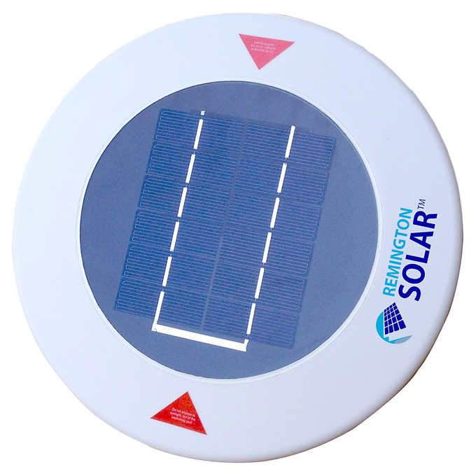 Free Sun Shock Solar Chlorine High-Power Solar Panel Reducer Chlorine 13 inches Solar ionizer 