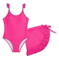 thumbnail image 4 of Kids Girls Swimsuit Swimsuit With Shorts Two Piece Set Bikinis Girl Bathing Suits Size 4-5 Years, 4 of 8