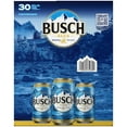 thumbnail image 6 of Busch American Lager Beer 30 Pack 12 fl oz Aluminum Cans 4.3% ABV, 6 of 9