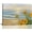 Sunflower Beach, variant on Sunflower Beach Decor Wall Art Coastal Ocean Waves Pictures Sunset Seascape Canvas Painting Nature Home Modern Artwork Decorations Framed for Bathroon Living Room Bedroom Office 16 x 12 inch