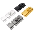 thumbnail image 4 of Whatever You Like-Door Bolt 80mm Aluminum Alloy Sliding Lock for Bathroom Room Security - Easy No-Drill Installation, Moisture Resistant, 4 Colors Available"}, 4 of 6