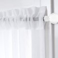 thumbnail image 2 of Shisuyan Curtain Rod Finials White Iron 2Pcs For Curtain Rod Home Decor Simple Design, 2 of 8
