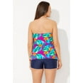 thumbnail image 5 of Swimsuits for All Flyaway Bandeau Tankini Set With Boy Short, 5 of 6