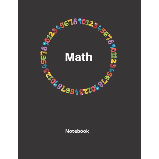 Math Notebook Graph Ruled White Paper 110 Sheets Of 16 X 21 Squares Per Page 8 5 X 11 Inches For Kids And Teens Walmart Com Walmart Com