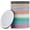 24pcs-8 Colors, variant on Compact Circle Mirrors Bulk Round Makeup Glass Mirror for Purse Great Gift 2.5 Inch Pack of 12 (White)