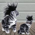 thumbnail image 4 of SPRING PARK Dog Wig Pet Costumes, Cat Costume Accessories Small Dog Headwear for Halloween Christmas Eve Festival Party Decor, Head Wear Apparel Toy, 4 of 7