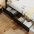 thumbnail image 3 of VECELO Full Size Underbed Storage Drawers, Set of 4, Black, 3 of 6