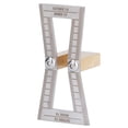 thumbnail image 4 of Woodworking Hardwood Gauge Measuring Tool, Compact Accurate Quick Dovetail Scribing Gauge Marker  For Drawing Lines, 4 of 8