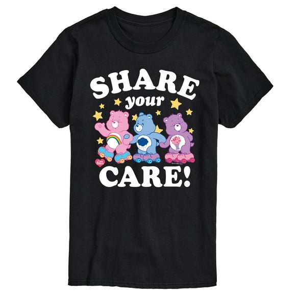 Care Bears - Share Your Care - Men's Short Sleeve Graphic T-Shirt