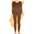 thumbnail image 2 of Lavra Women’s Fleece Lined Thermal Sets Winter Warm Long John Underwear Long Sleeve Top Pants Base Layer, 2 of 5