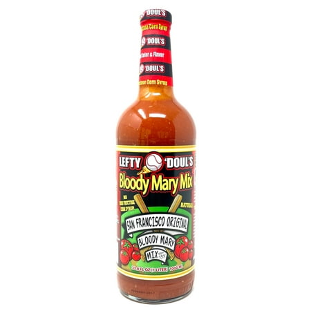 Lefty O'Doul's Bloody Mary Mix, 33.8 fl oz (1litter) 1000ml (Food Forms: Liquid)
