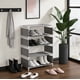 thumbnail image 1 of Organizador Fácil De Transportar 5 Niveles Rack Zapatera Modelo Gris Oscuro, 1 of 4