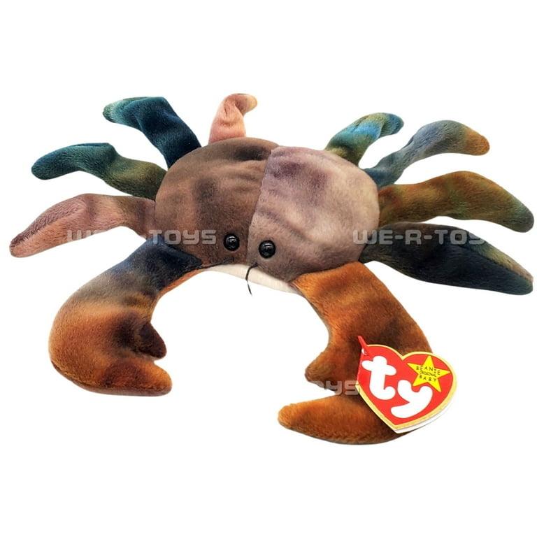 Ty Beanie Baby: Claude the Crab Stuffed Animal Perfect for Kids