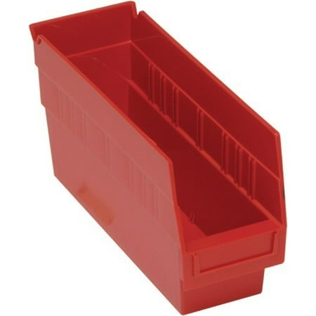 

17 7/8 Deep x 4 1/8 Wide x 6 High Red Shelf Bin