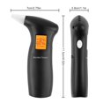 thumbnail image 4 of Police Lcd Digital Breath Alcohol Analyzer Tester Breathalyzer Detector 12nozzle, 4 of 5