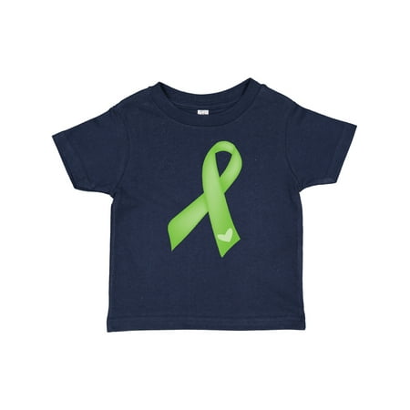 

Inktastic Lime Green Awareness Ribbon Gift Baby Girl T-Shirt