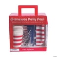 thumbnail image 2 of Patriotic Tableware Kit for 8 Guests, Fourth of July, Party Supplies, 33 Pcs, 2 of 3