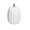 White, variant on Artificial Foam Large Pumpkin Decoration 8.5x5.9 Inches Gold Stem for Halloween Home Decor Fake Pumpkin for DIY Crafts Festive Season Display