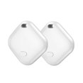 thumbnail image 1 of Google Certified Android Bluetooth Tracker (F02-B) for Android 9+, 2-Pack White - Key Finder/Luggage Locator with Google "Find Devices" App, 150M Range, IP67 Waterproof, Replaceable CR2032 Battery, 1 of 7