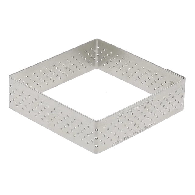Tart Ring de Buyer, cuadrado perforado, 15 cm x 2 cm