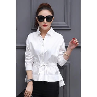 walmart women's collared shirts
