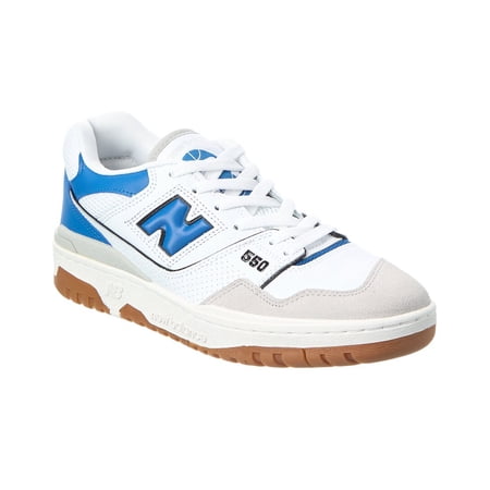 New Balance 550 Leather Sneaker, 9, Blue