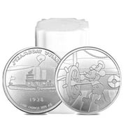 ELEMETAL MINT Tube of 20 - 1 oz Steamboat Willie Captain Silver Round .999 Fine