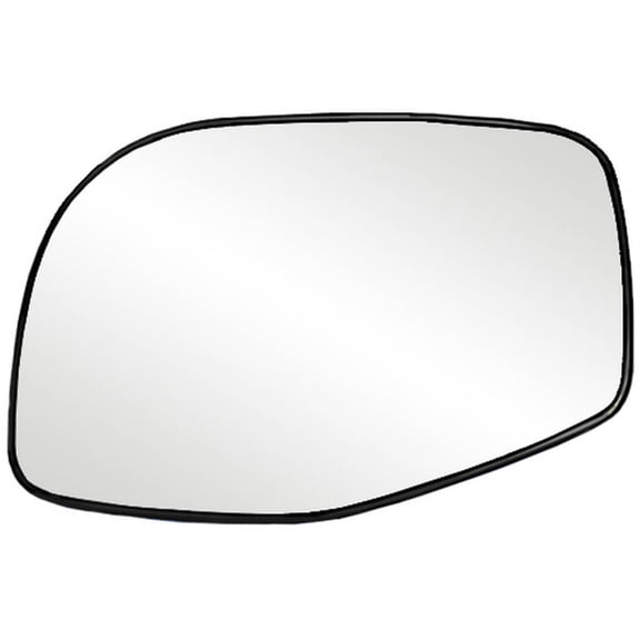 88035 - Fit System Driver Side Non-heated Mirror Glass w/ backing plate, Ford Explorer, Mercury Mountaineer 02-05, 5 1/ 8" x 7 3/ 4" x 8 1/ 2"