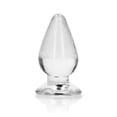 thumbnail image 1 of RealRock Crystal Clear Plug Anal de 3,5 Po Transparent, 1 of 4