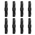 thumbnail image 1 of 8 piezas Señoras para mantener pescadores cebos seguros Guantes de guantes Mangas de varilltraña cubiertas de desgaste resistentes a la caña de pescar Negro, 1 of 8