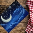 thumbnail image 6 of JEUXUS Painting 12*8in Stars Crescent Moon Clouds 12x8in, 6 of 6
