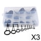 thumbnail image 1 of 3x 90pcs Guías de Caña de Pescar de Fundición Acero Inoxidable Cerámica Cebo Guías de Caña de Pescar Consejos Piezas Reparación de Construcción de Var Baoblaze Anillos de ojo de caña de pescar, 1 of 8