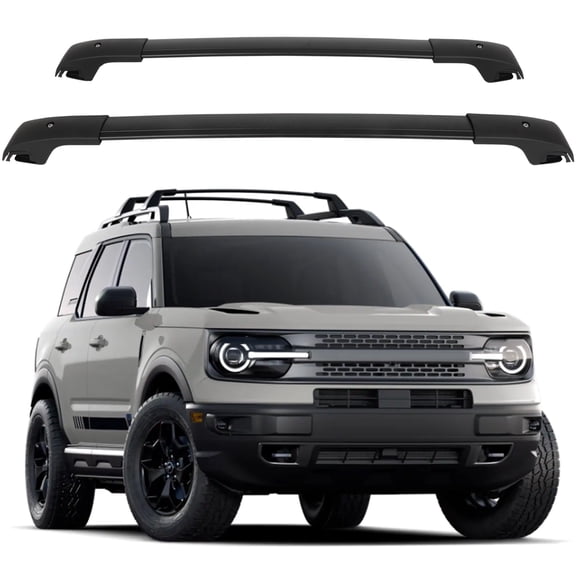 CCIYU Roof Rack Cross Bars Rooftop Cargo Carrier Fit For Ford Bronco Sport 2020-2021