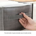 thumbnail image 2 of Yayun Foldable Fabric Clothing Storage Bin Closet Organizer, Gray, 2 Pack, 2 of 7